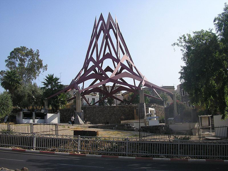 Maimonides' tomb at Tiberias